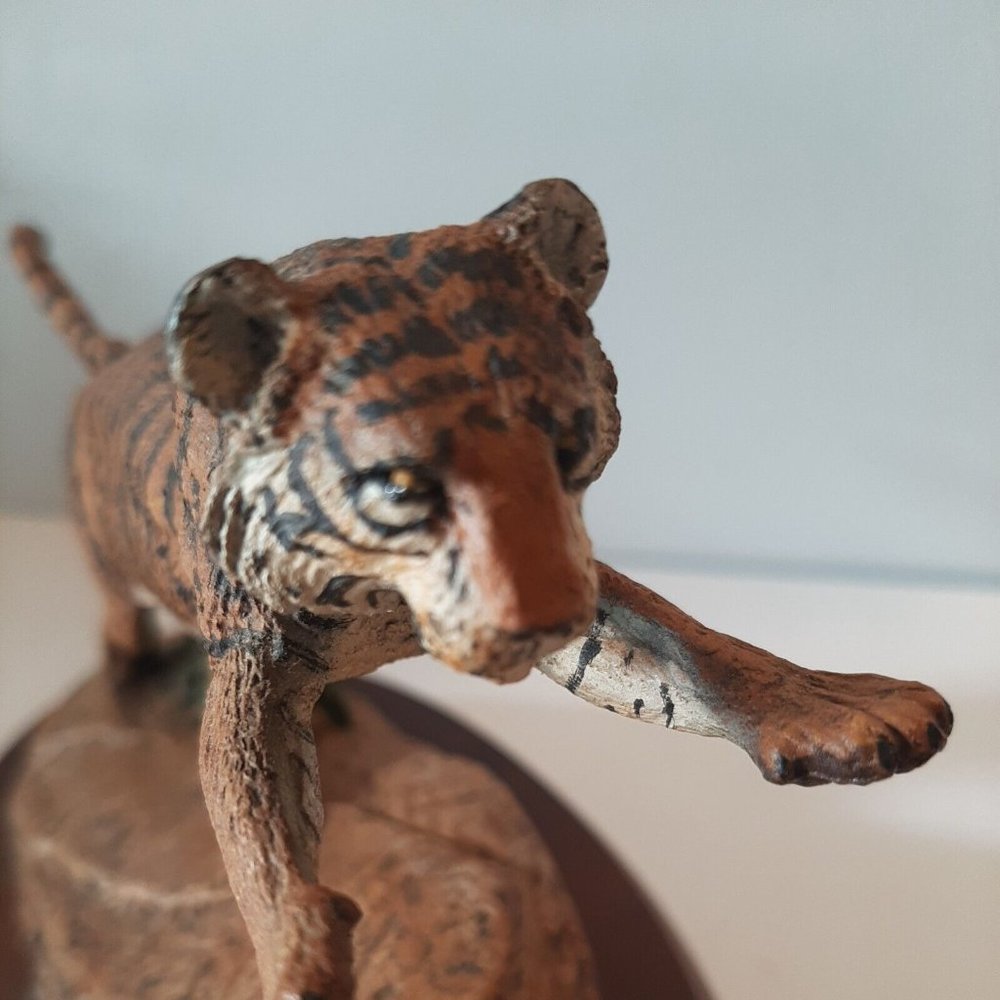 The Smithsonian Bengal Tiger by Neal Deaton 80s Numbered #103 Limited AS IS READ - Picture 9 of 12